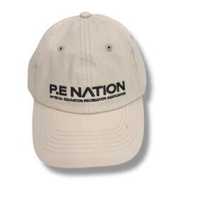 P.E Nation homage cap hat blush pink OSFA NEW